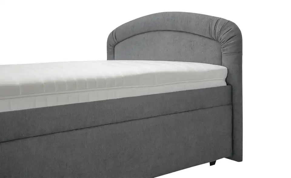 Polsterbett Bolton 140 cm Grau