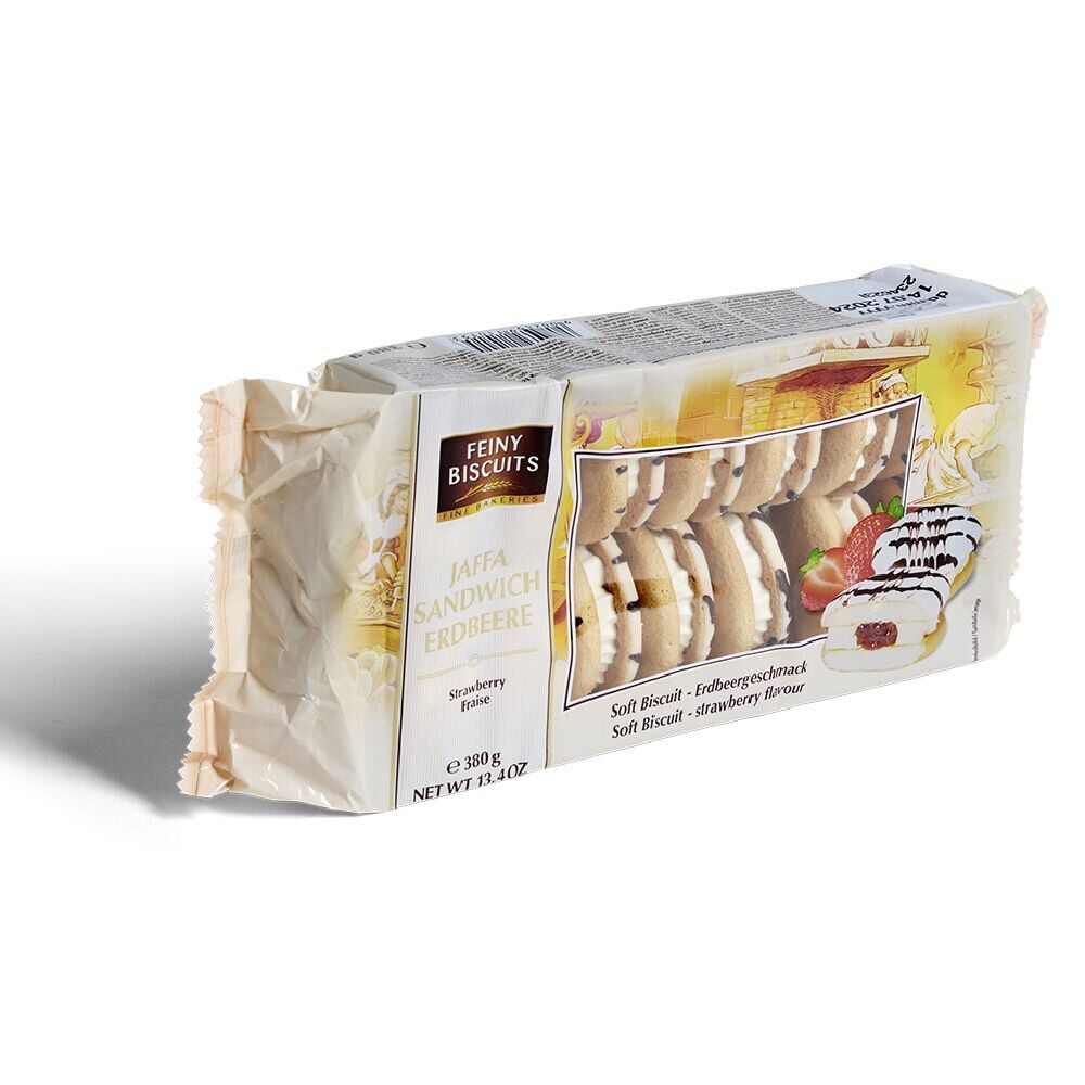 Gateaux fourrés fraise 380g