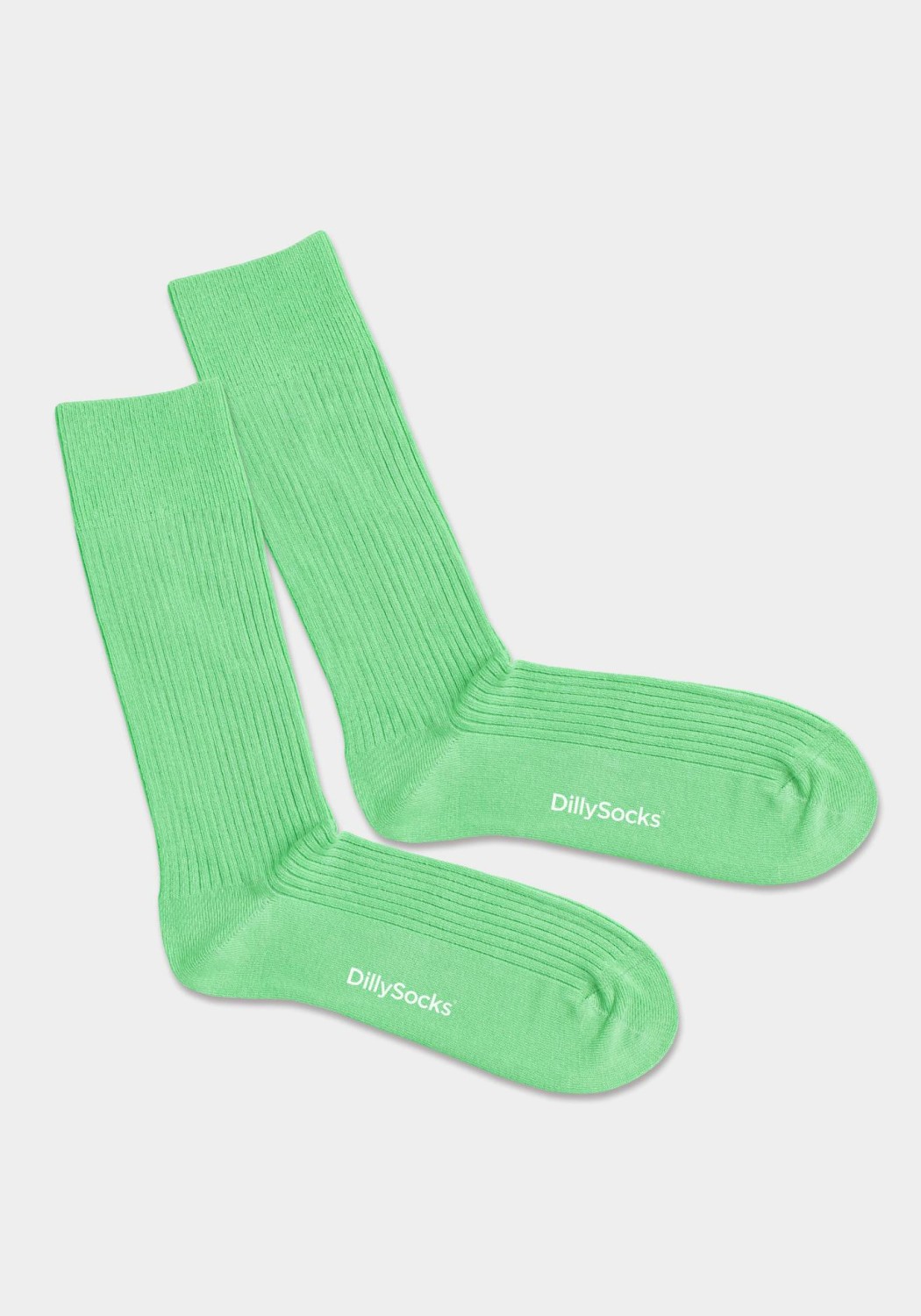 DillySocks Socken Ribbed Pale Green