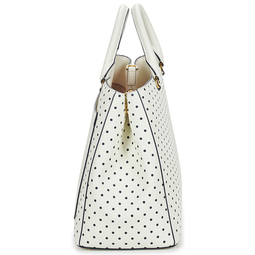 Lauren Ralph Lauren - HANNA 37-SATCHEL-LARGE Blanco / Negro