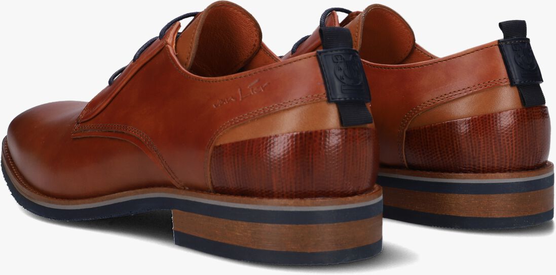 VAN LIER cognac van lier nette schoenen 2318634