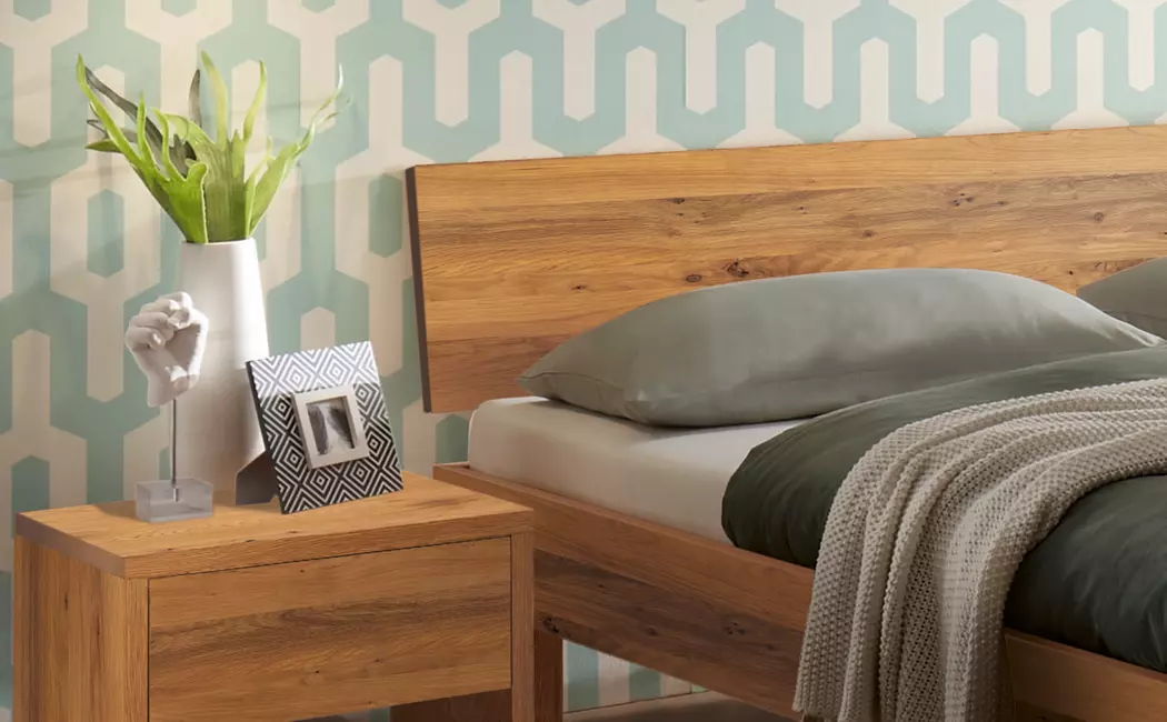 Massivholzbett Forti 90 x 200 cm