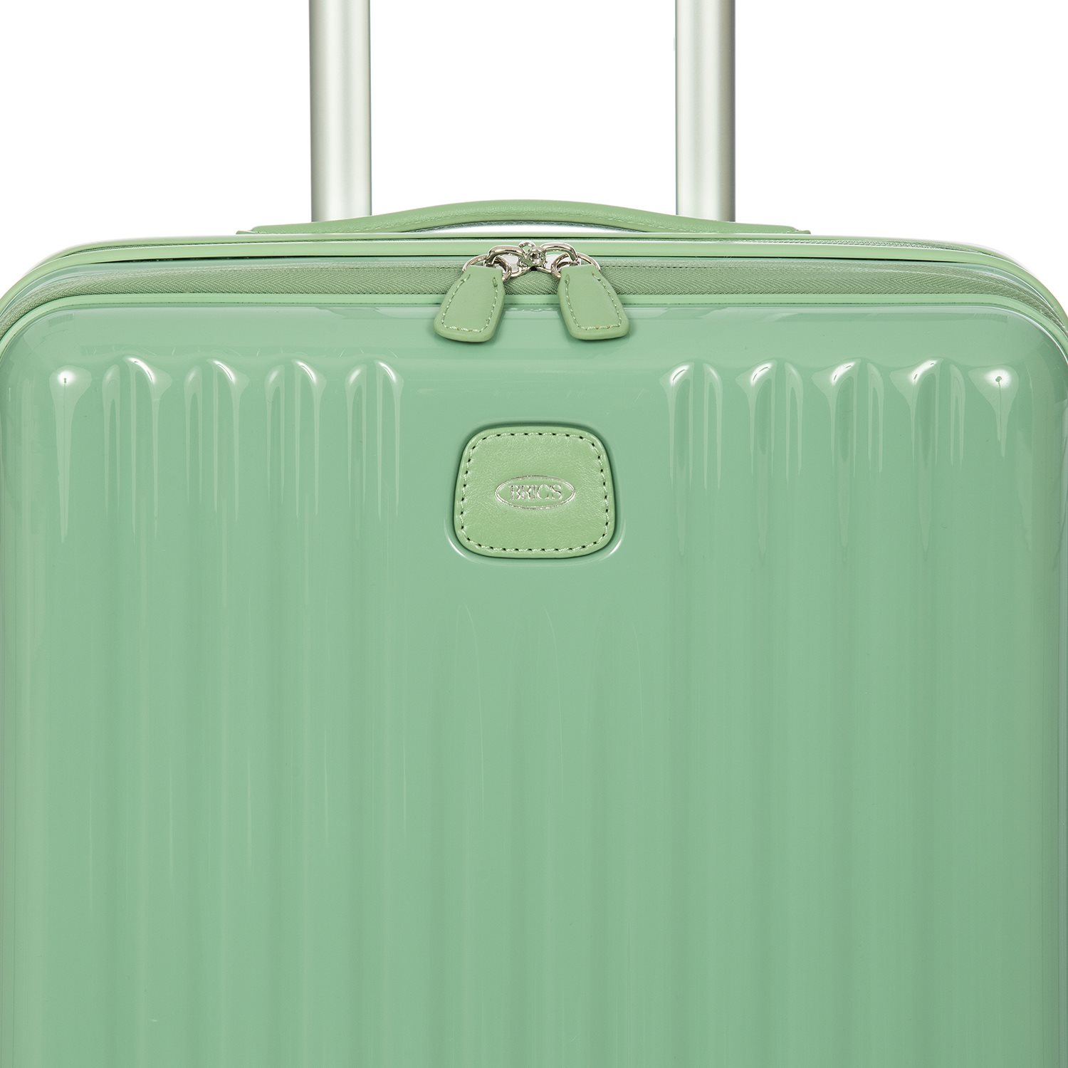 Bric's Positano Cabin Trolley 55 with Pocket sage green