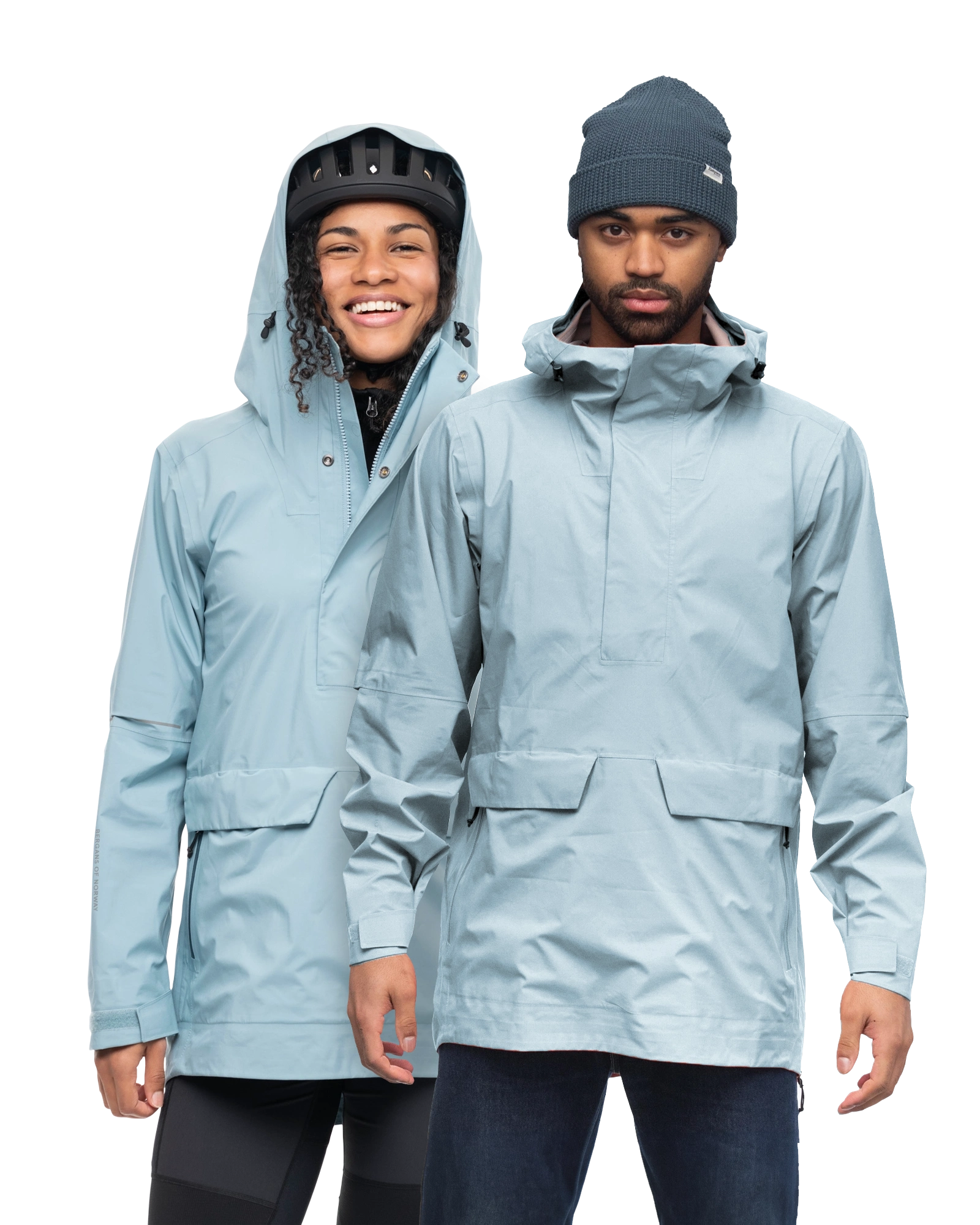 Oslo Urban Anorak Smoke Blue