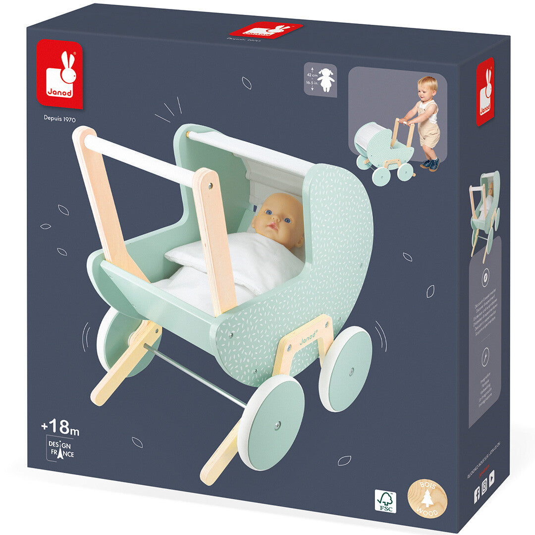Janod poppenwagen zen