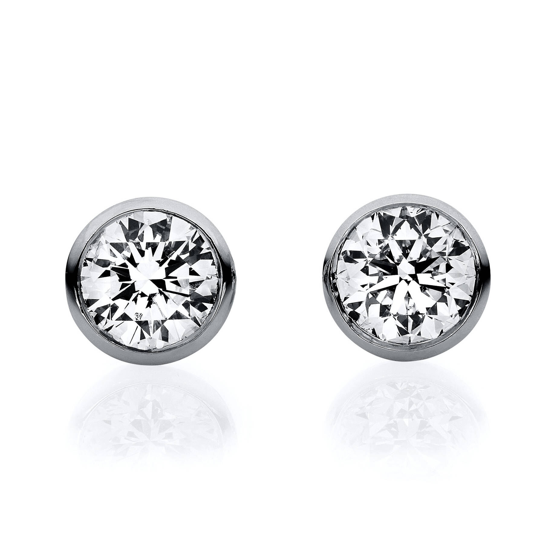 Diamond Group| Damen Ohrstecker Solitaire