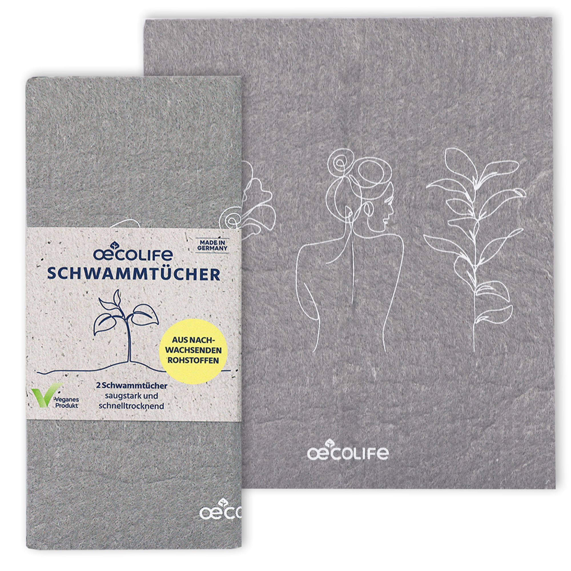 oecolife Schwammtücher