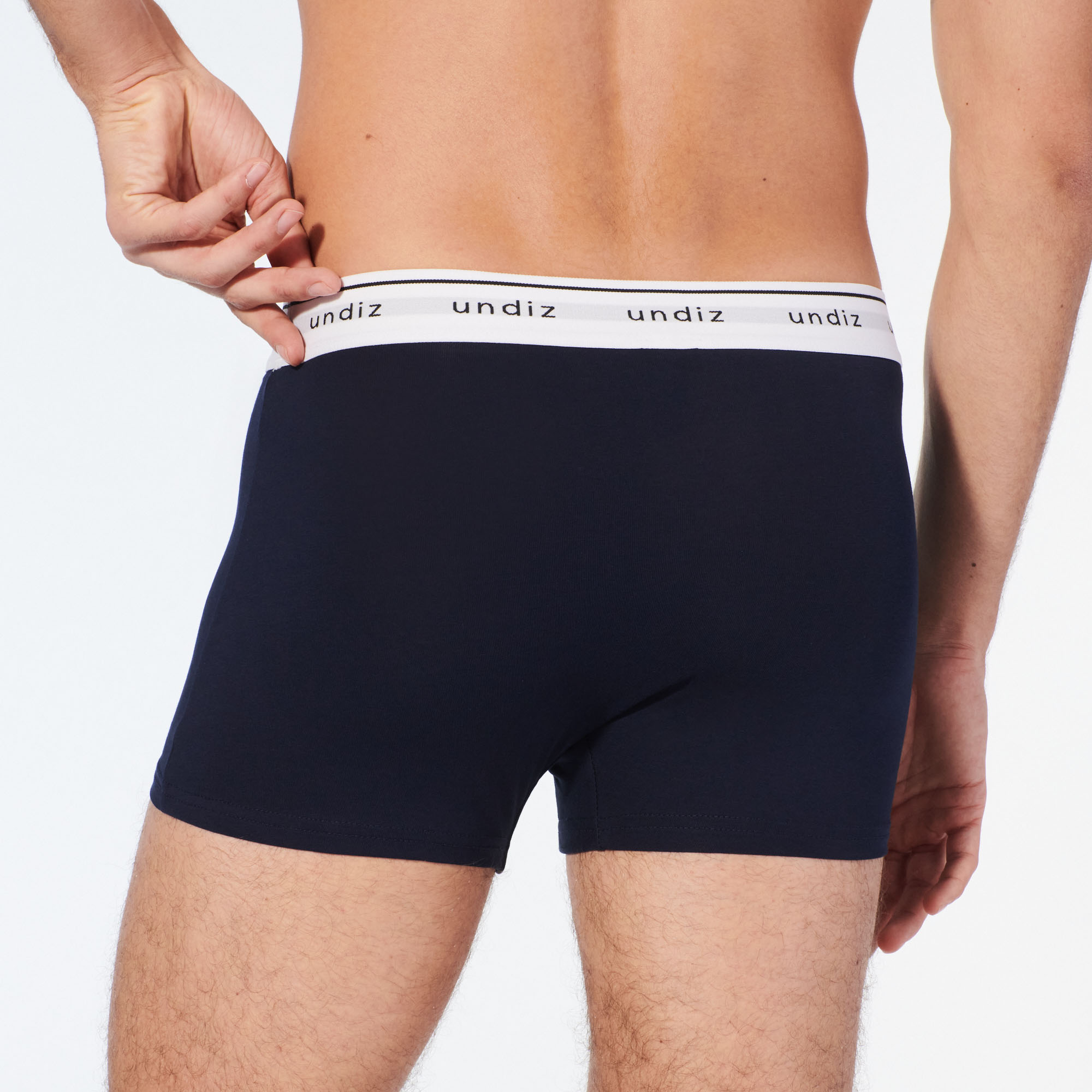 Boxer uni en coton