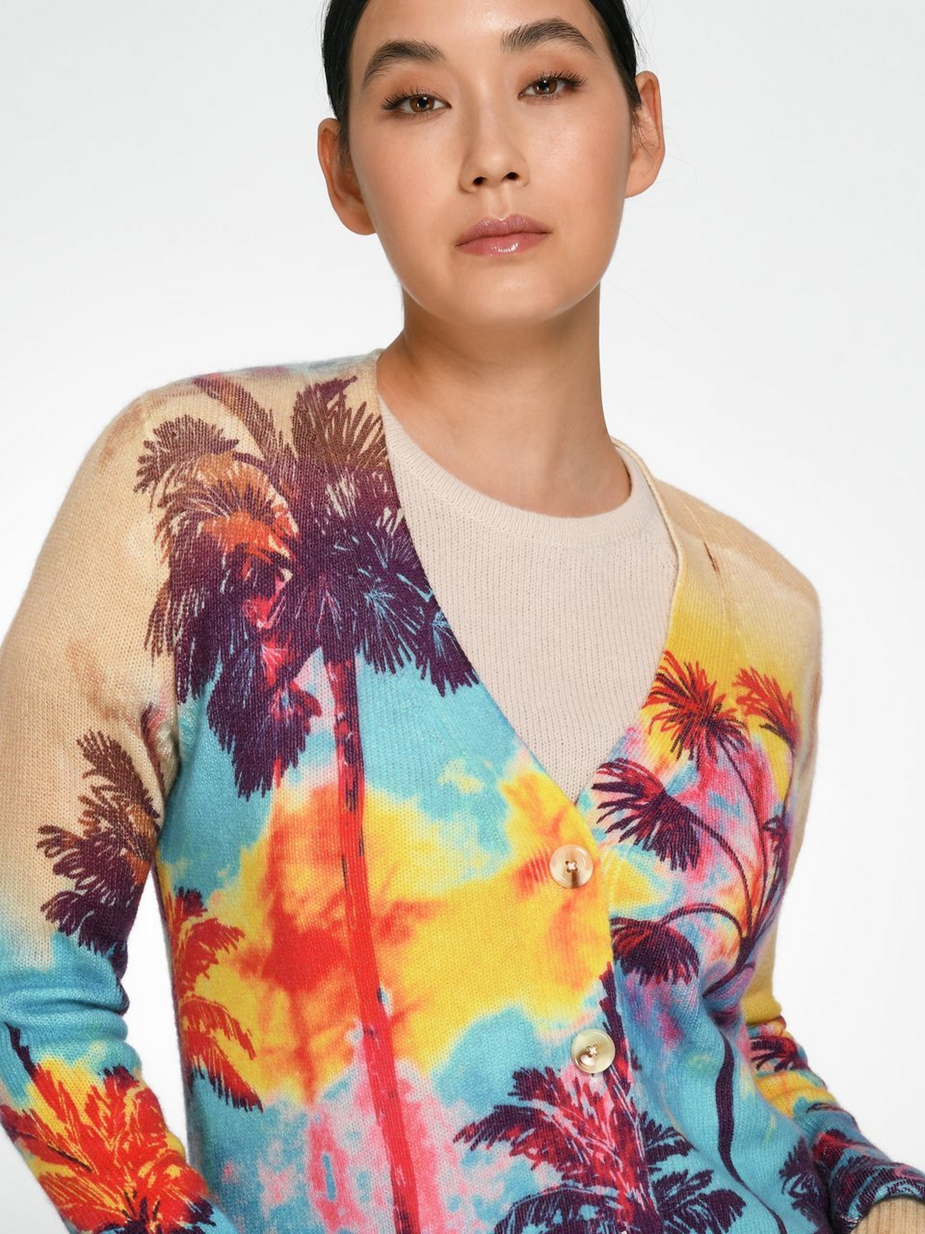 Strickjacke aus 100% Kaschmir