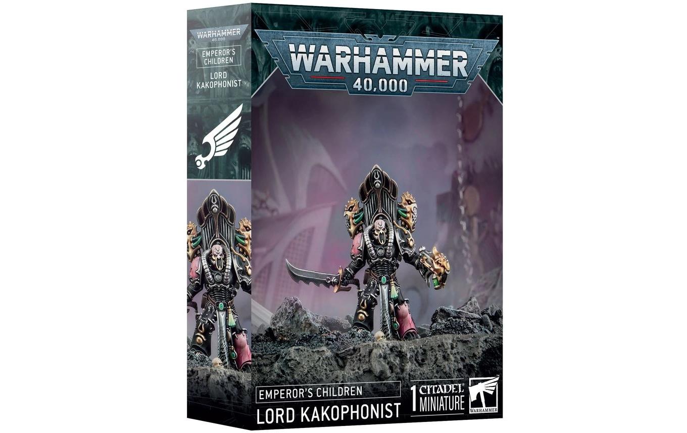 Figur Warhammer 40K Emperor`S Children: Furst Der KakofonieWarhammer 40.000, Fürst der Kakofonie – Bausatz