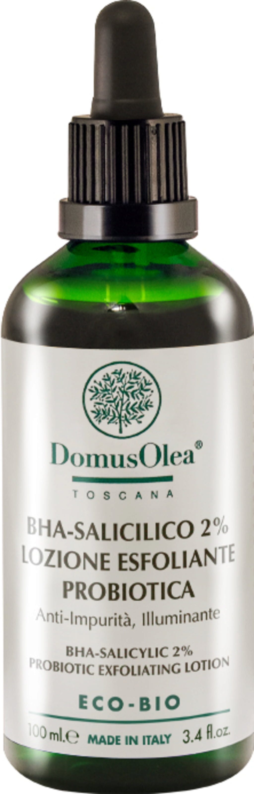 Domus Olea Toscana  Probiotische & Peelende BHA-Lotion Salizylsäure 2%, 100 ml