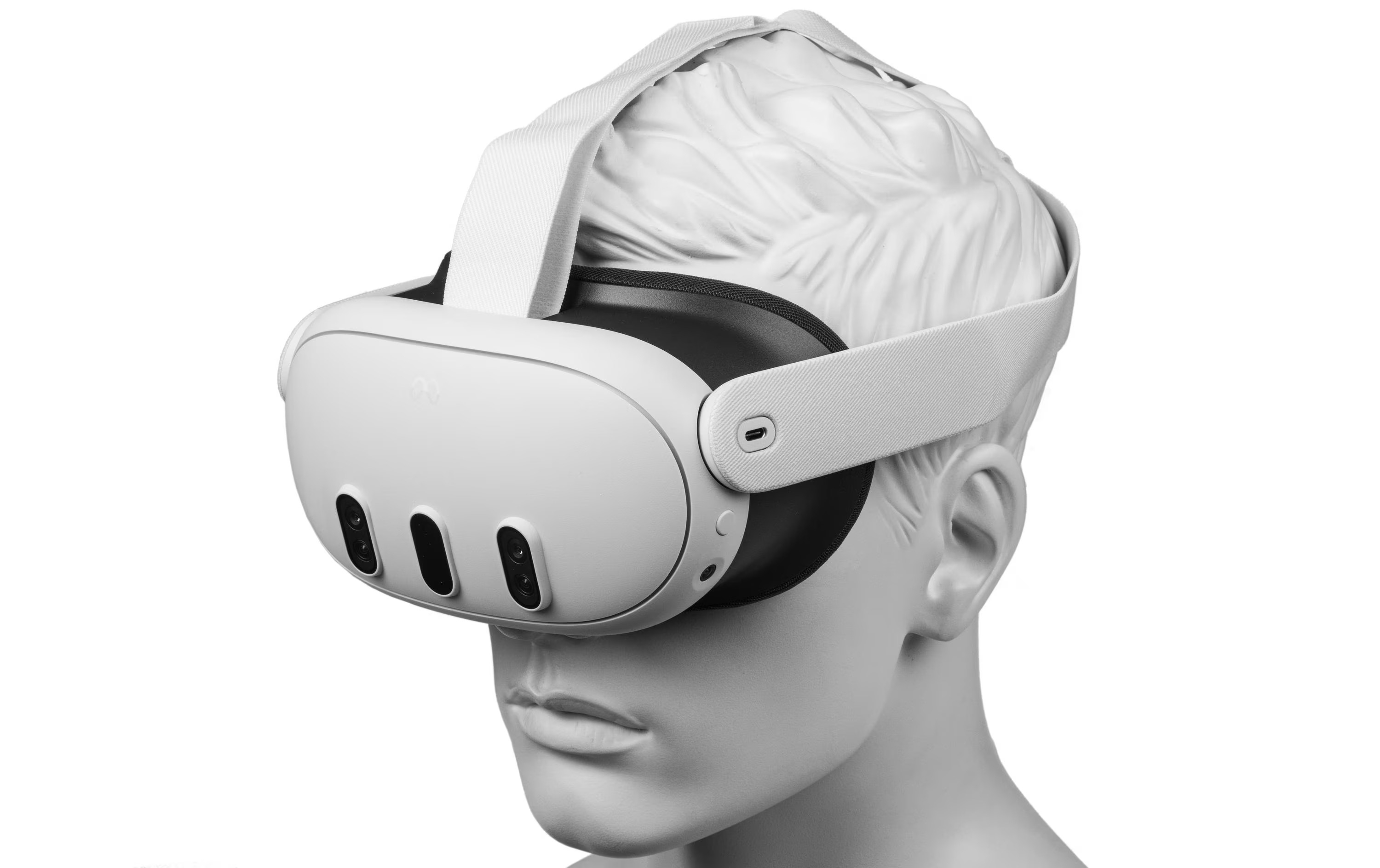 (512GB) Quest 3 Mixed Reality-Headset inkl. Controller (899-00586-01) - Weiss