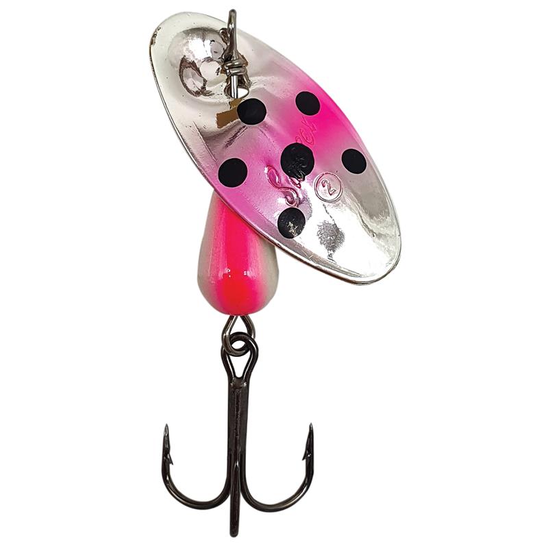 Cuiller Tournante Suissex Cicada Halo Rose