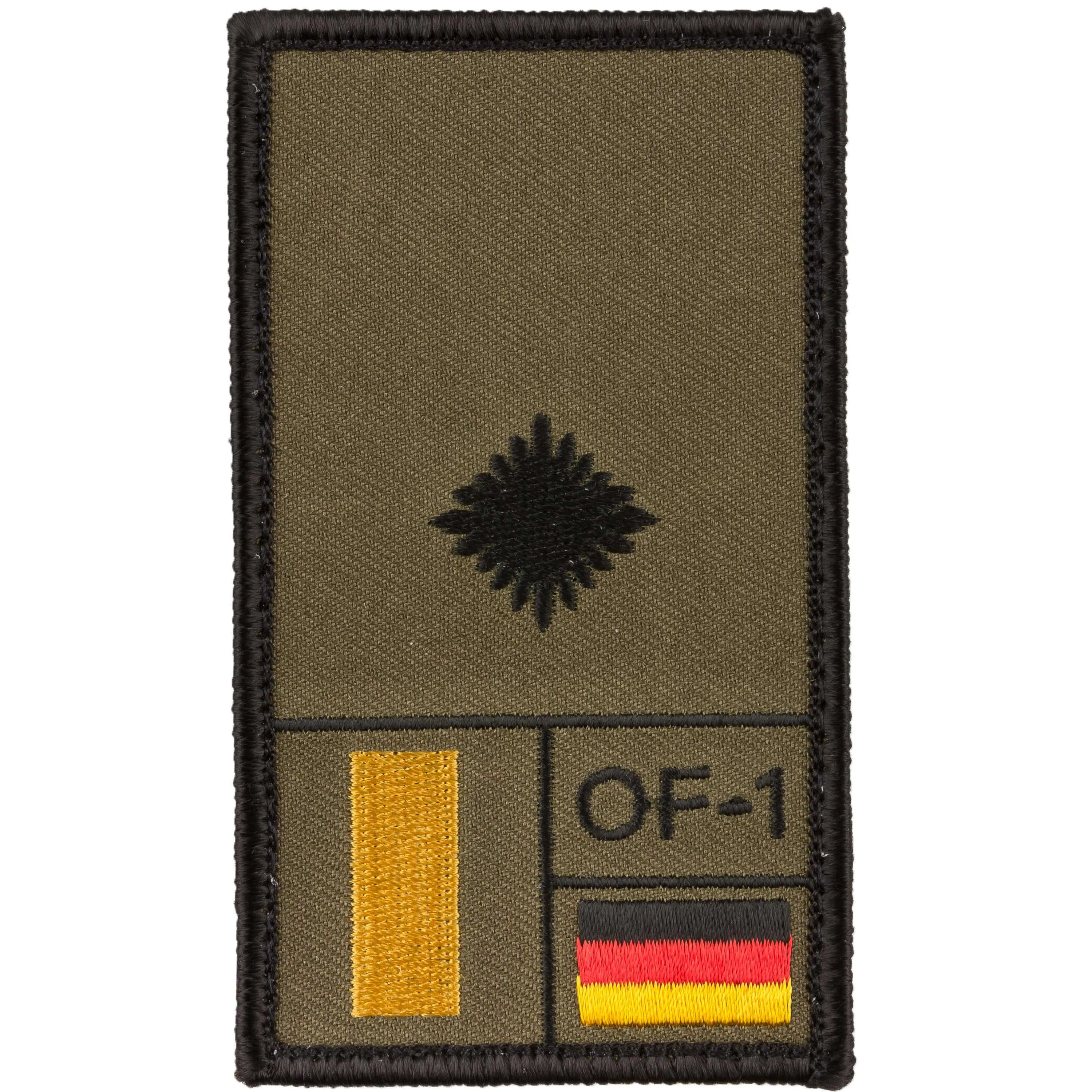 Café Viereck -  Rank Patch Leutnant