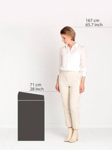 Touch Bin afvalemmer, 60 liter - Mineral Moonlight Black