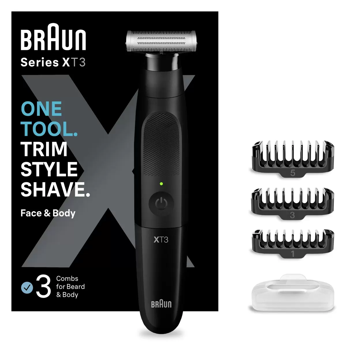 Barttrimmer Braun Series XT3100 Face