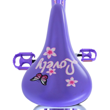 Volare Lovely kinderfiets wit paars 24 inch
