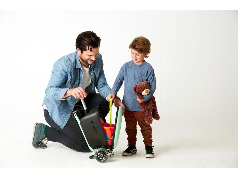 Micro Mobility Kickboard Luggage Junior Mint Kindergepäck und Scooter
