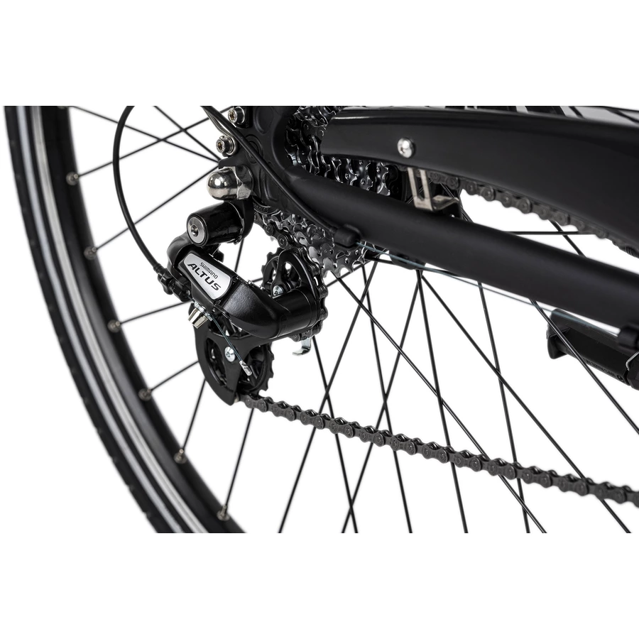 Adore Pedelec E-Bike Herren Cityrad 28'' Adore Marseille schwarz schwarz