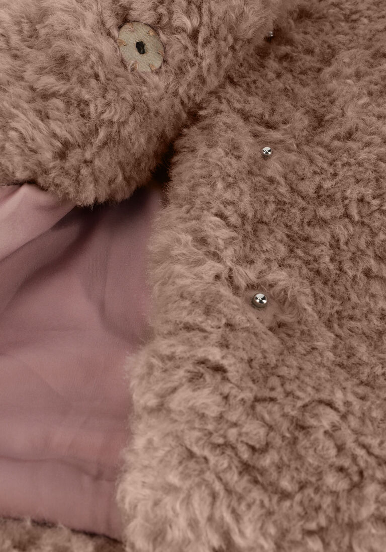 MOLO paarse molo faux fur jas harlyn