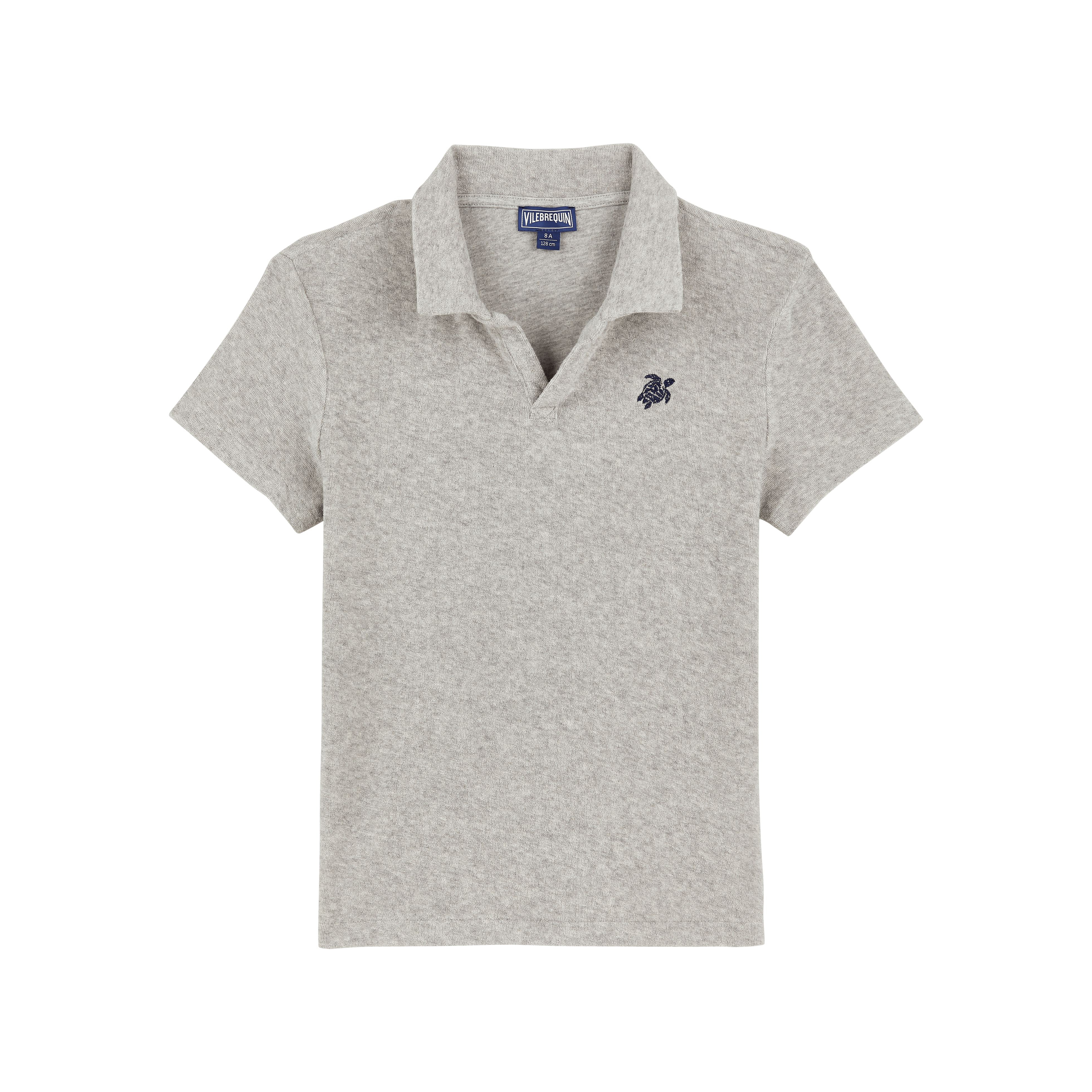 Polo en Éponge Garçon Uni | Polo Manches Courtes Vilebrequin