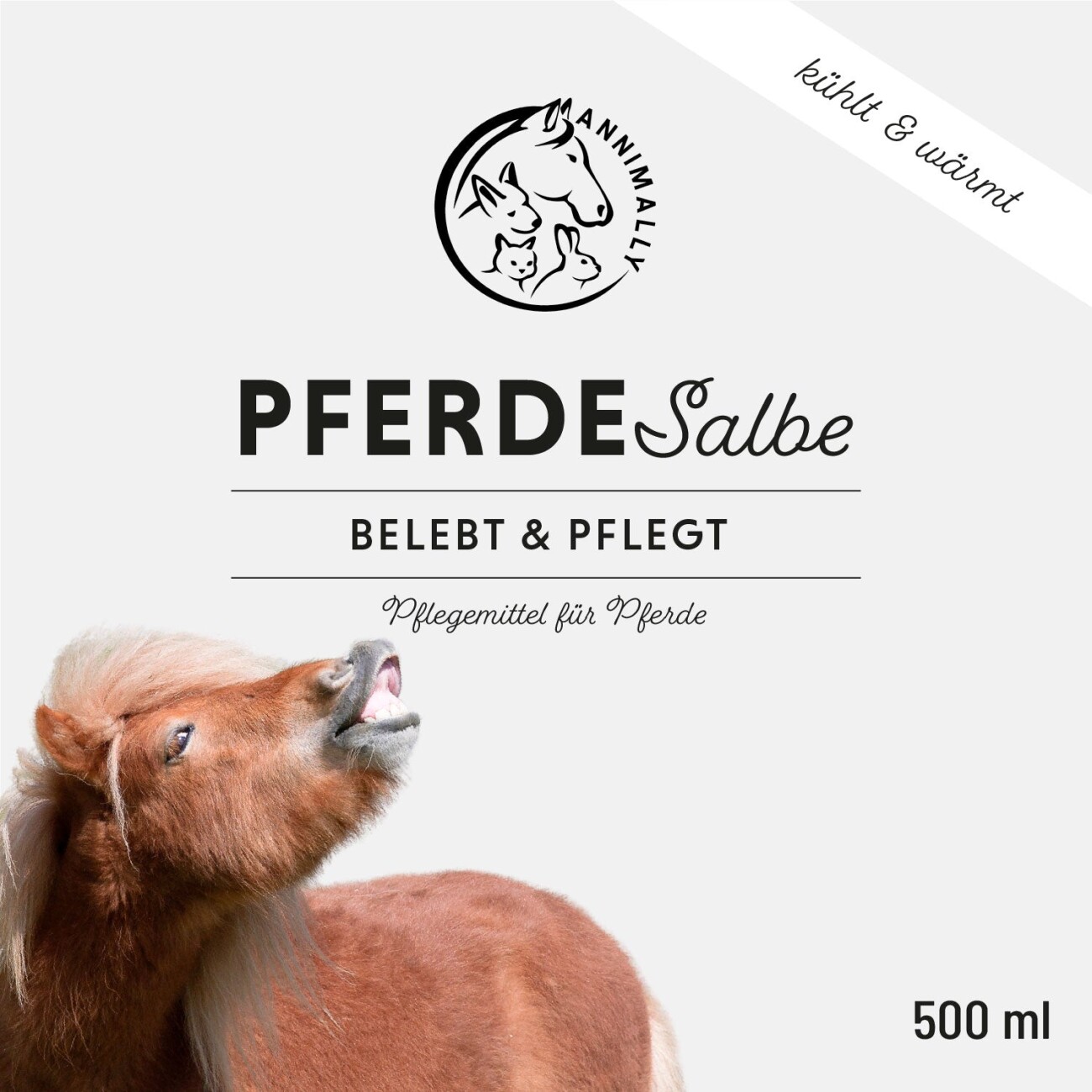 Annimally Pferdesalbe 500 ml