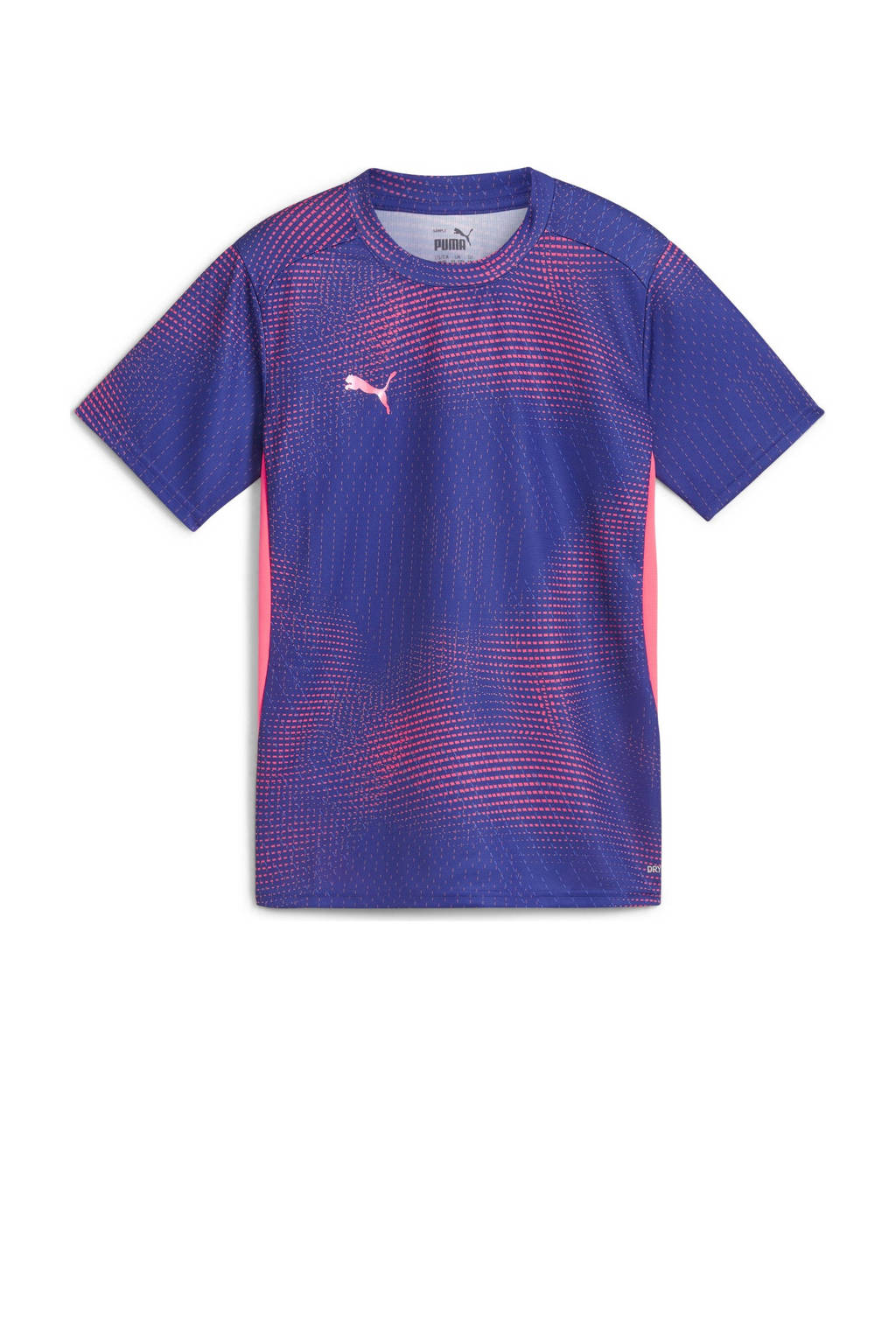 Puma sportshirt individualFINAL donkerblauw/paars