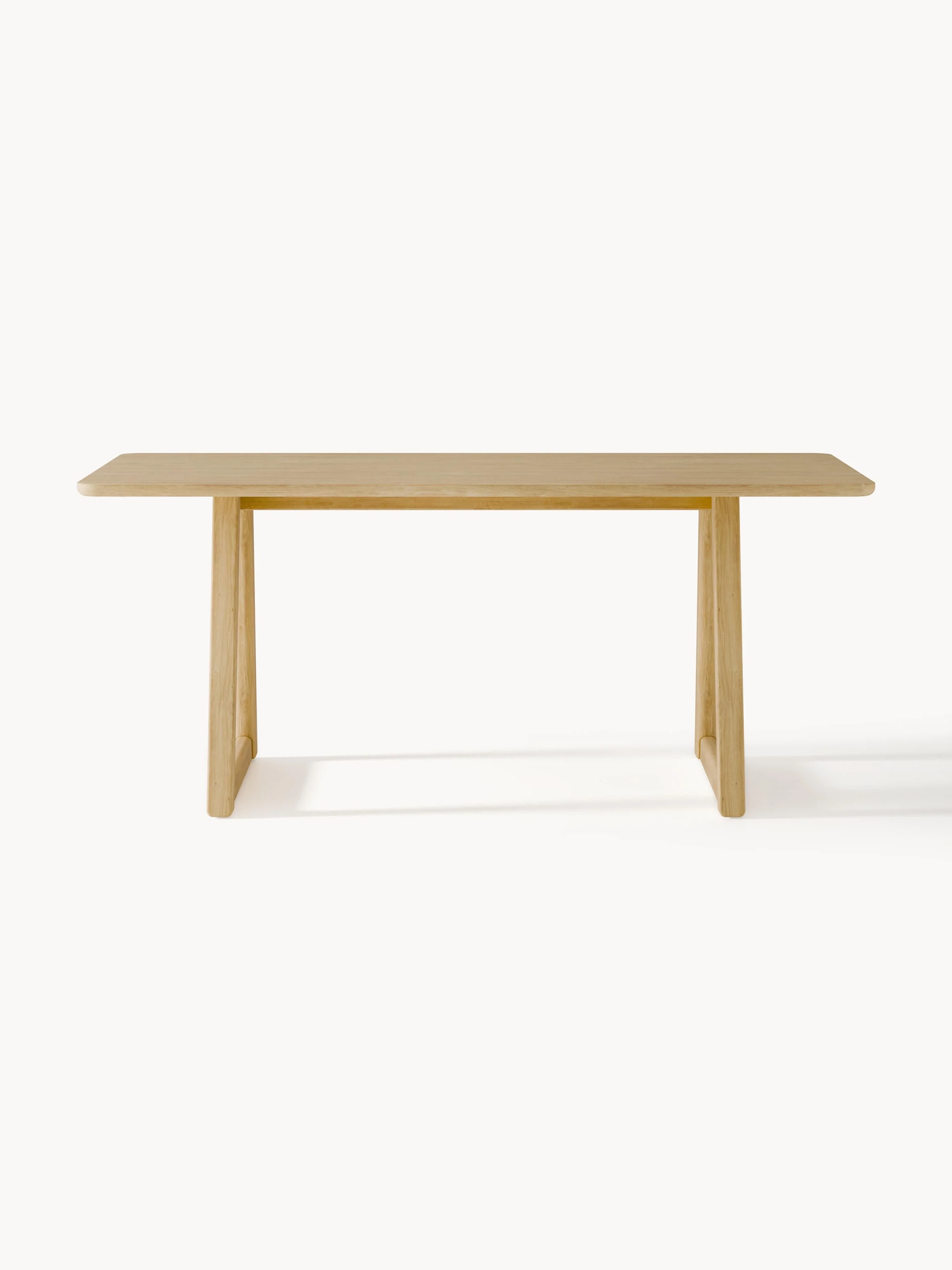 Eettafel Nik van eikenhout, in verschillende formaten