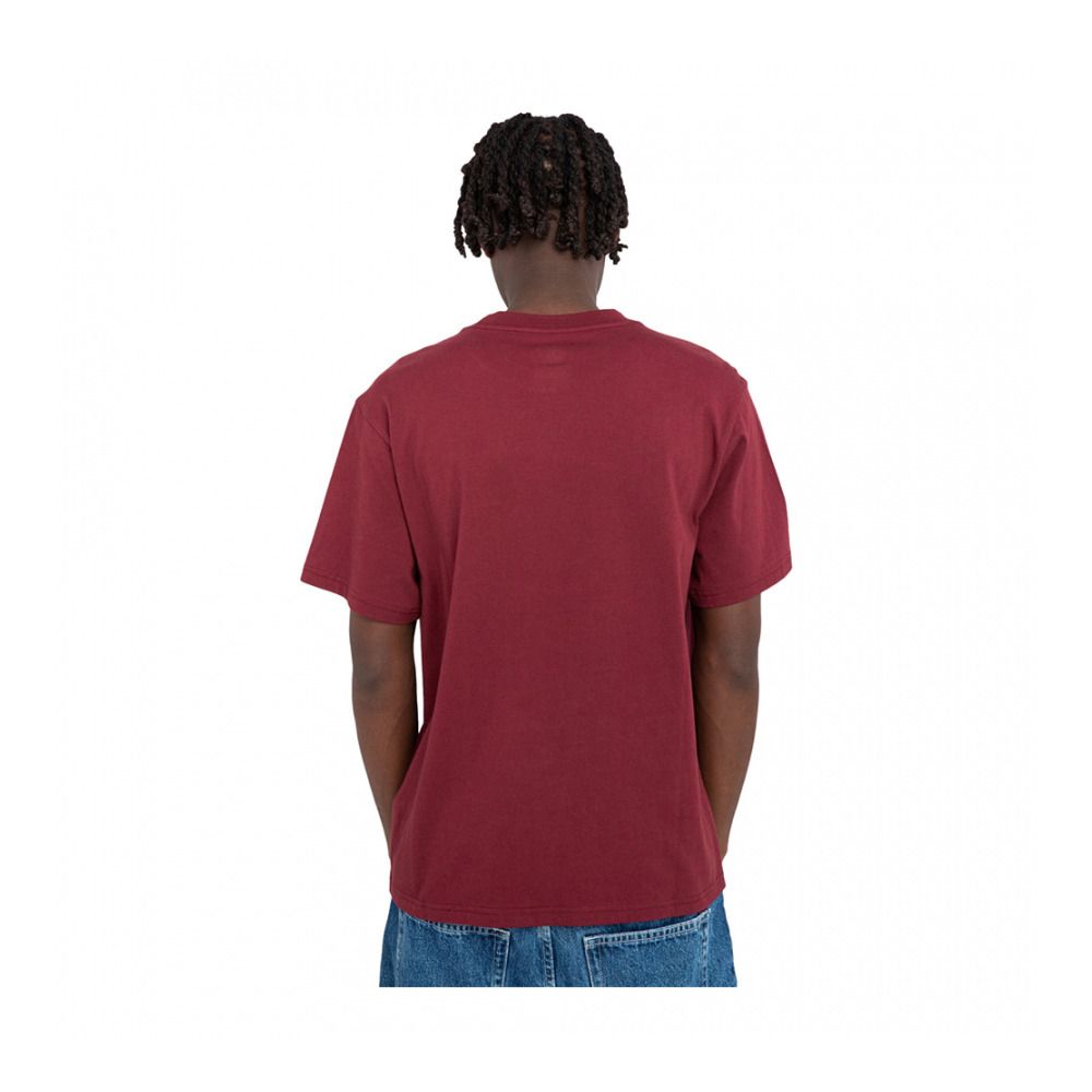 Element BASIC POCKET - Tee-shirt Homme tawny port