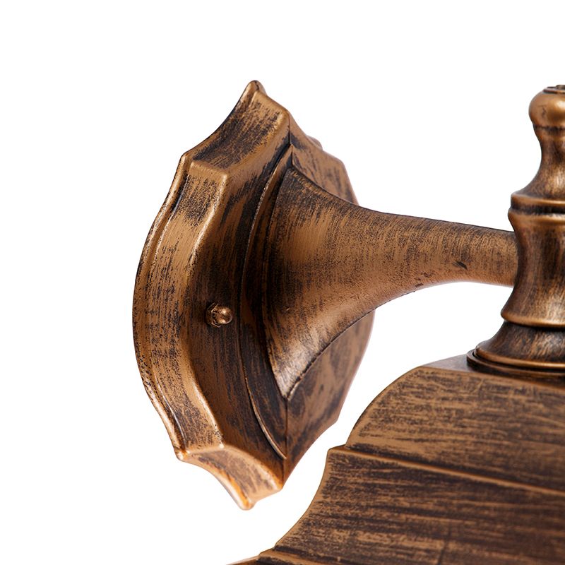Buiten wandlamp antiek goud IP44 - Capital