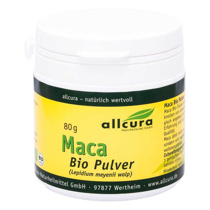 Maca Bio Pulver, 80 g