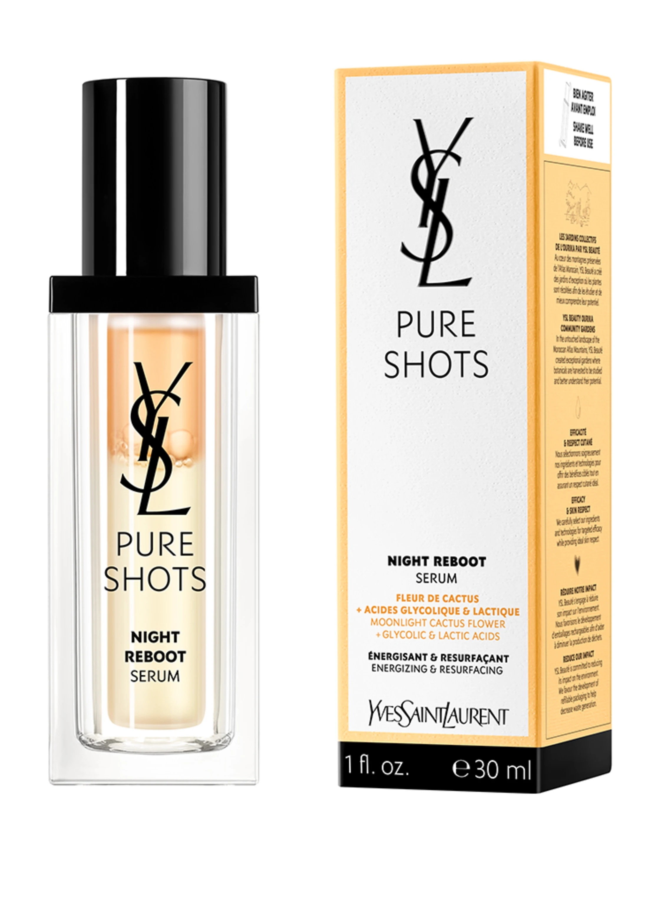 YVES SAINT LAURENT BEAUTÉ PURE SHOTS NIGHT REBOOT