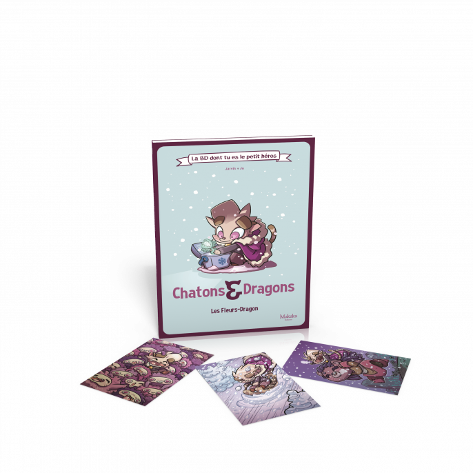 Chatons  et  Dragons : Les Fleurs-Dragon - La BD dont tu es le Petit Héros