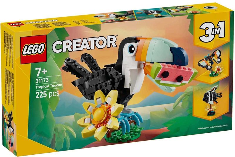 LEGO Creator 3in1 - Tropische Toekan - Bouwset - 31173