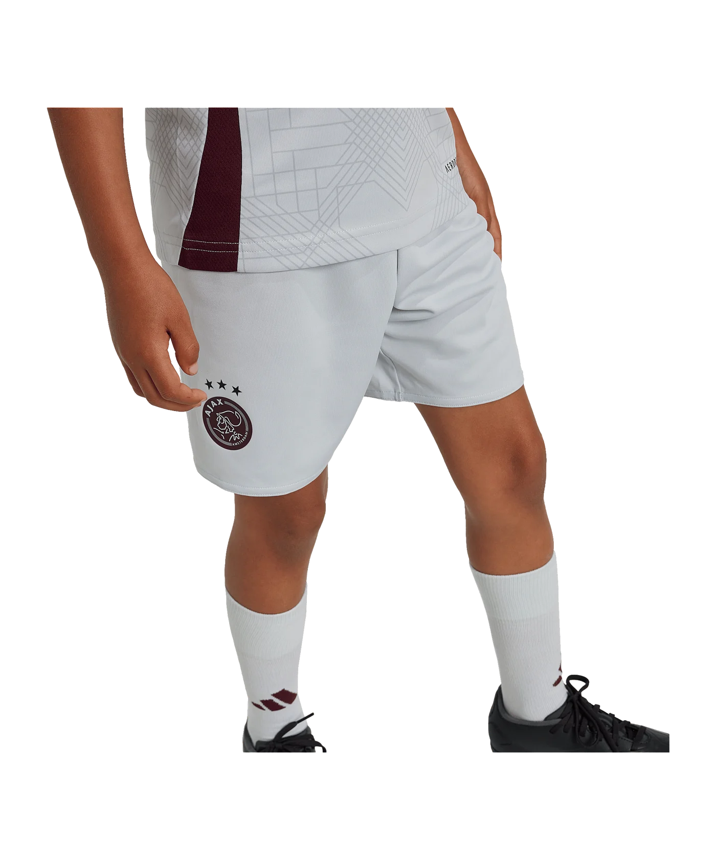 adidas Ajax Amsterdam Minikit 3rd 2024/2025 Kids Grau
