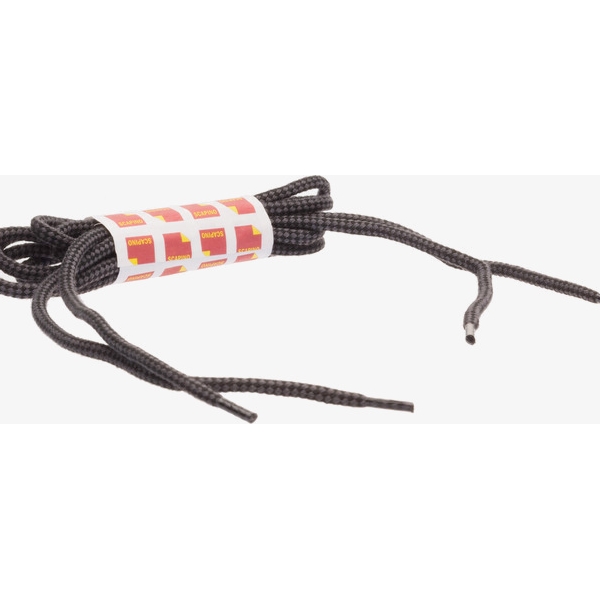 Zwart grijze veters rond 120 cm