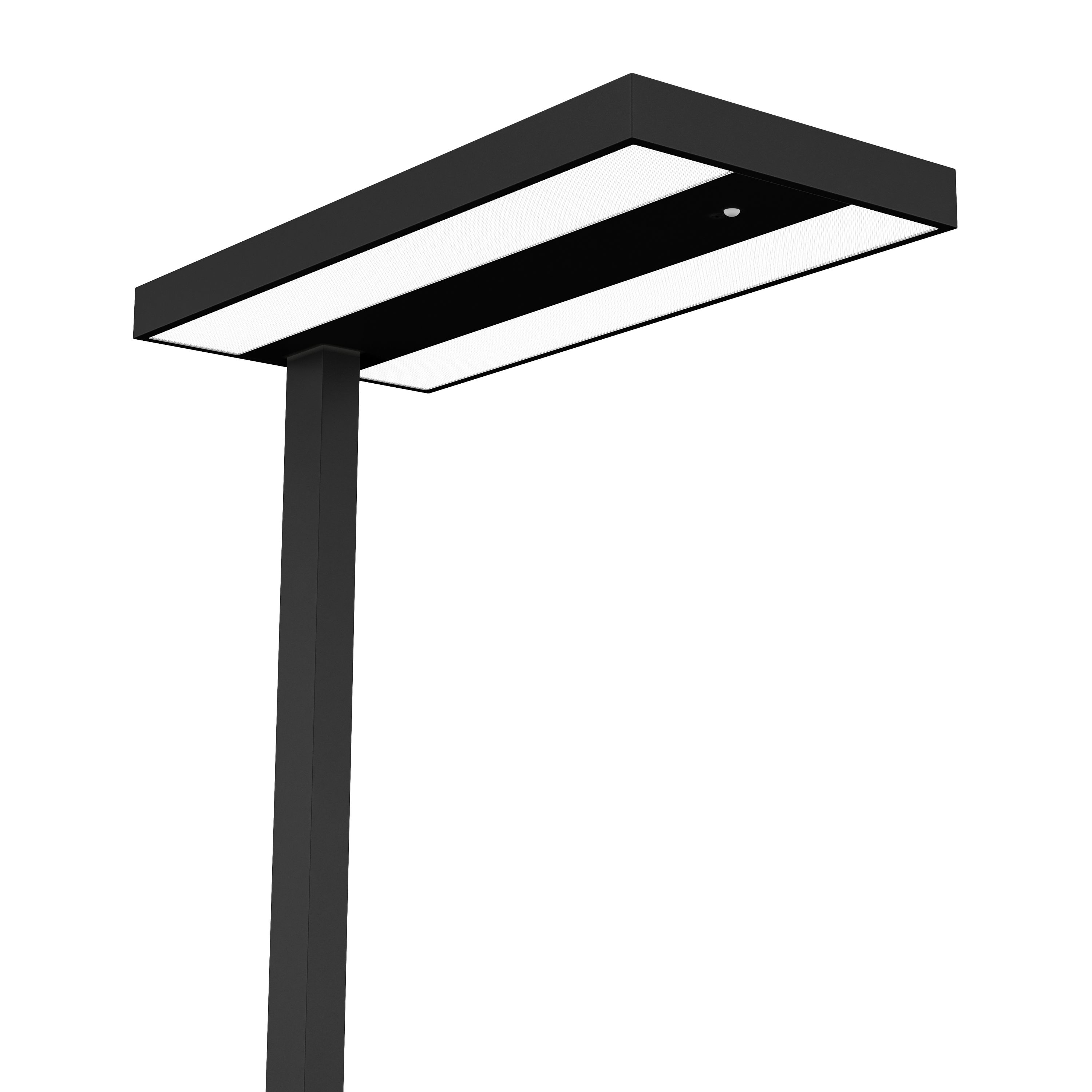 LED Stehlampe LANA dimmbar mit Bewegungsmelder schwarz