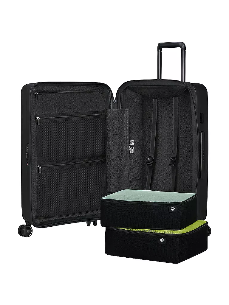 SAMSONITE Trolley  RESTACKD SPINNER 68cm erweiterbar sage schwarz