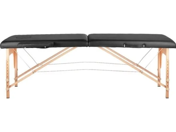 Activeshop WOOD COMFORT MASSAGE TABLE ACTIV FIZJO 2 SEGMENTS BLACK