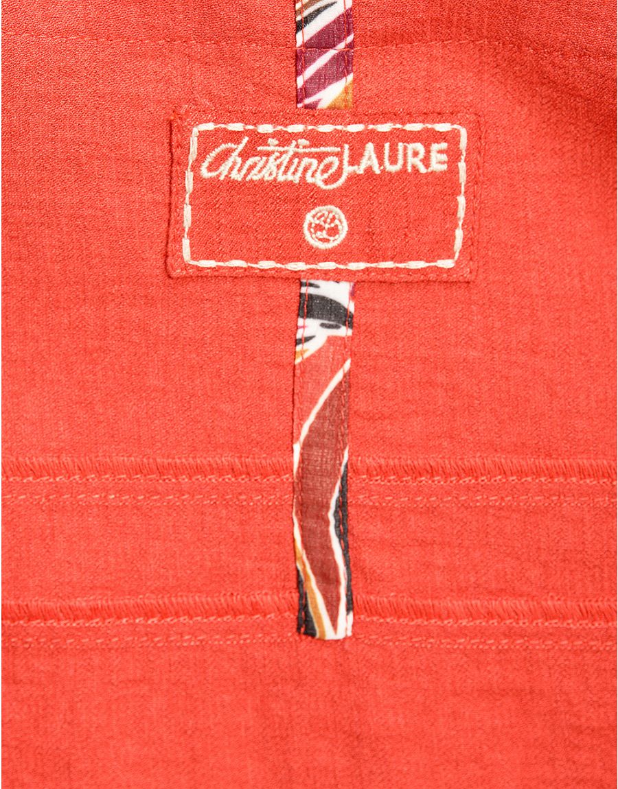 Veste chic rouge légère