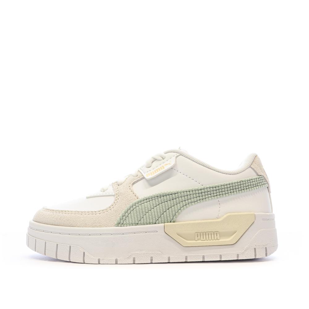 Puma Baskets Blanches Fille Puma Cali Dream Corderoy