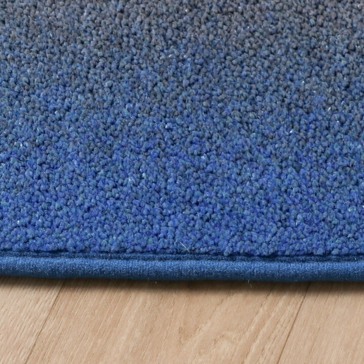 Organisch vloerkleed - Mellow Blauw
