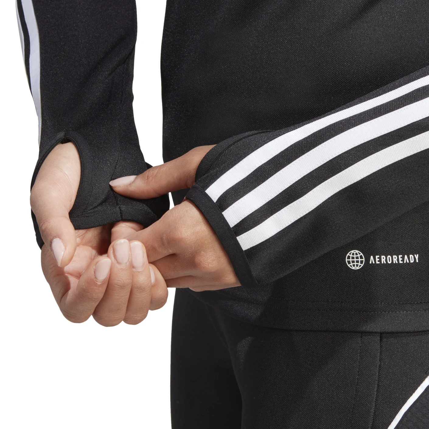 Adidas Tiro 23 League Trainingstrui 1/4-Zip Dames Zwart Wit