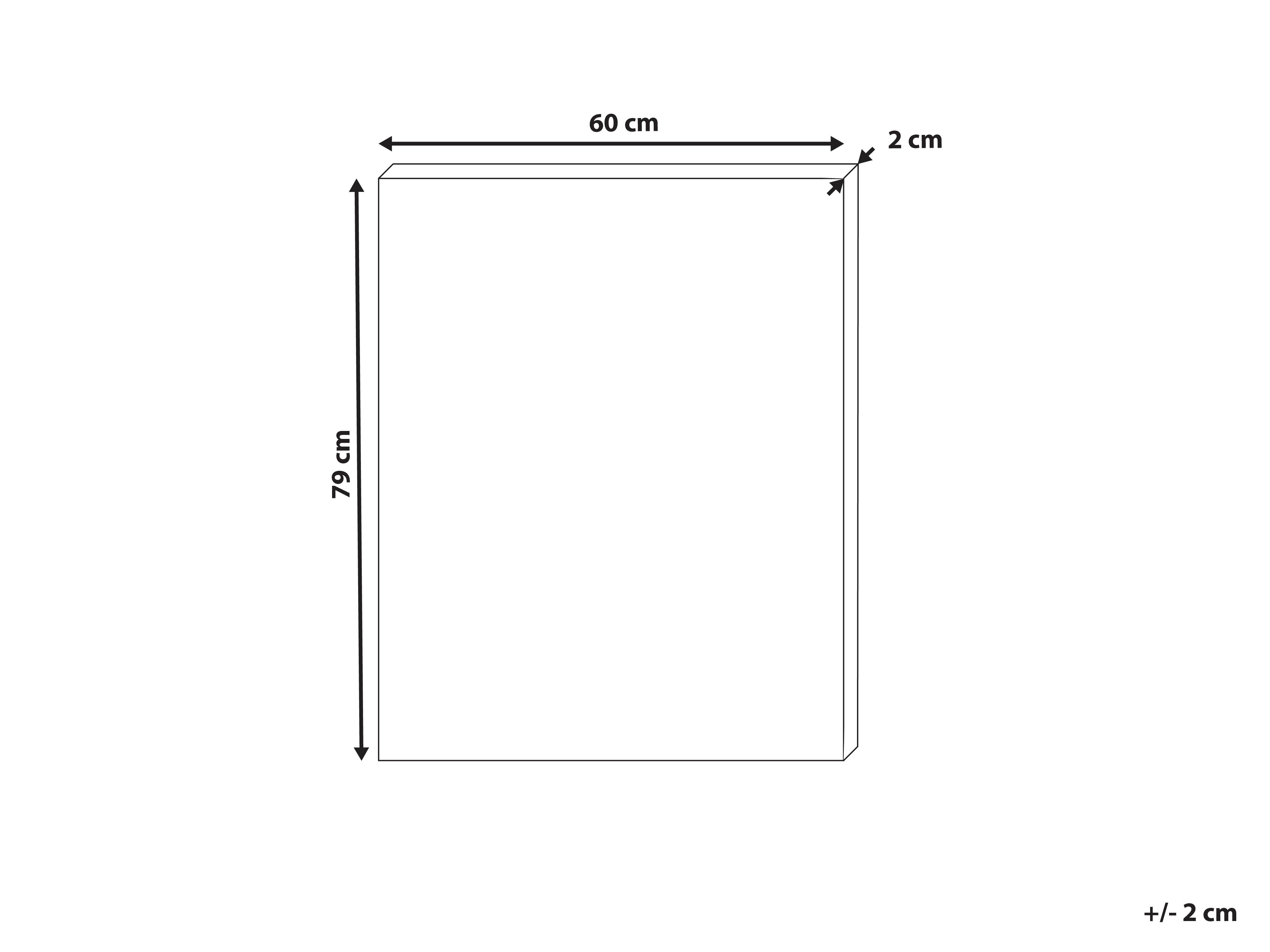 Wanddecoratie COIMBRA Metaal 79 cm Zilver