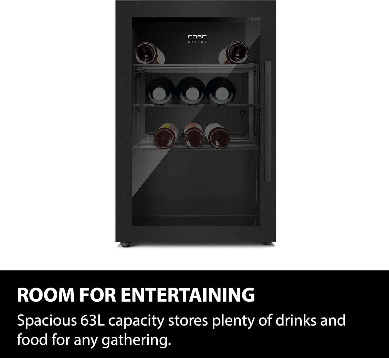Caso BBQ Cooler Black S-L