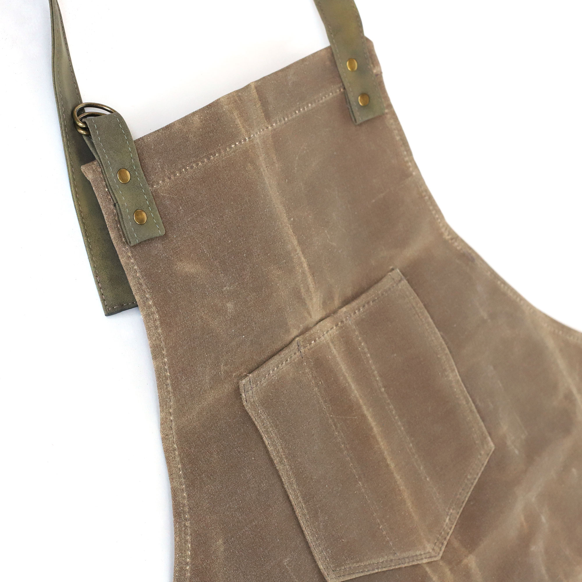 Schürze 'Gerome', braun, H 90 cm, B 65 cm zu 24,50