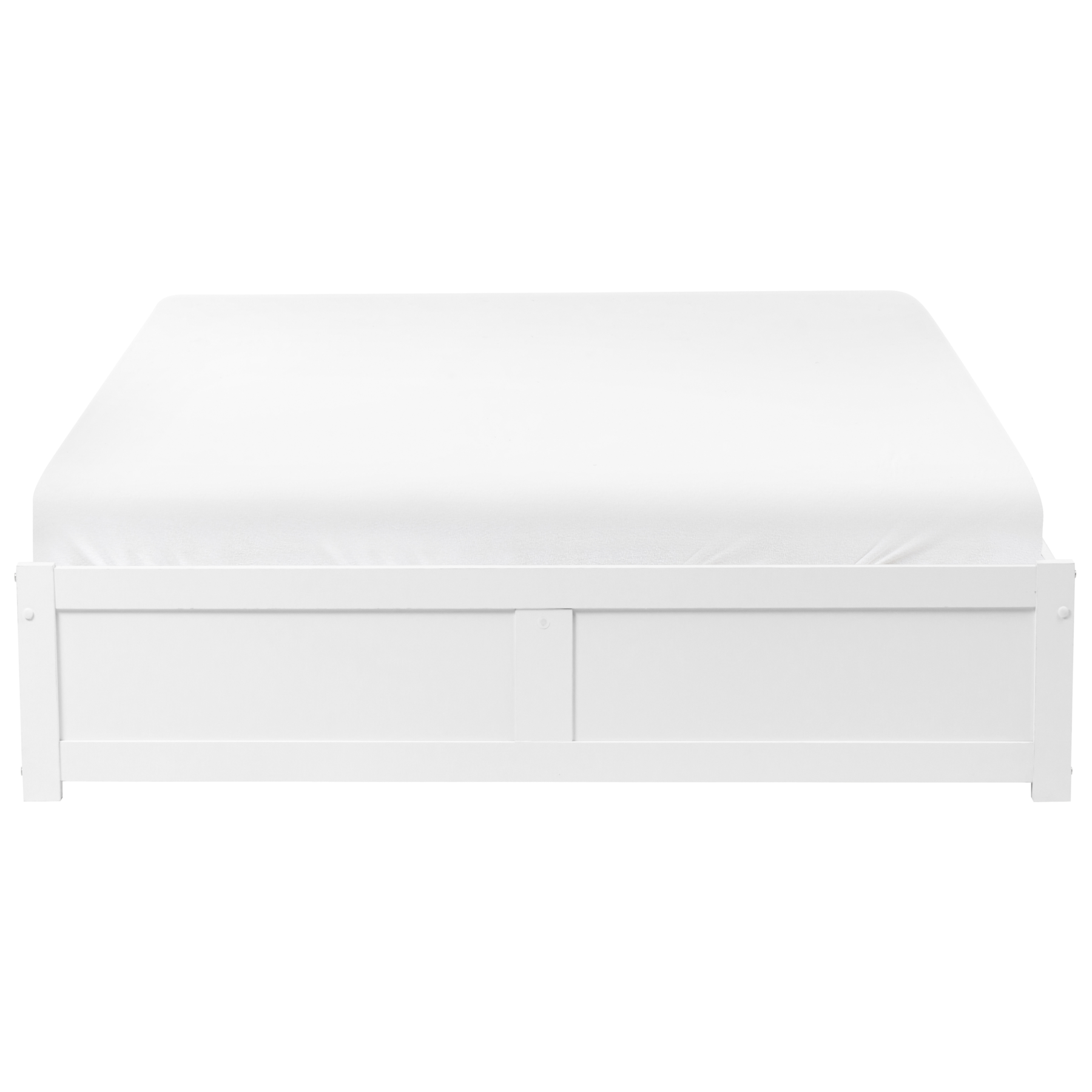 Beliani - BRUX - Bed met opbergruimte - Wit - 160 x 200 cm - Hout