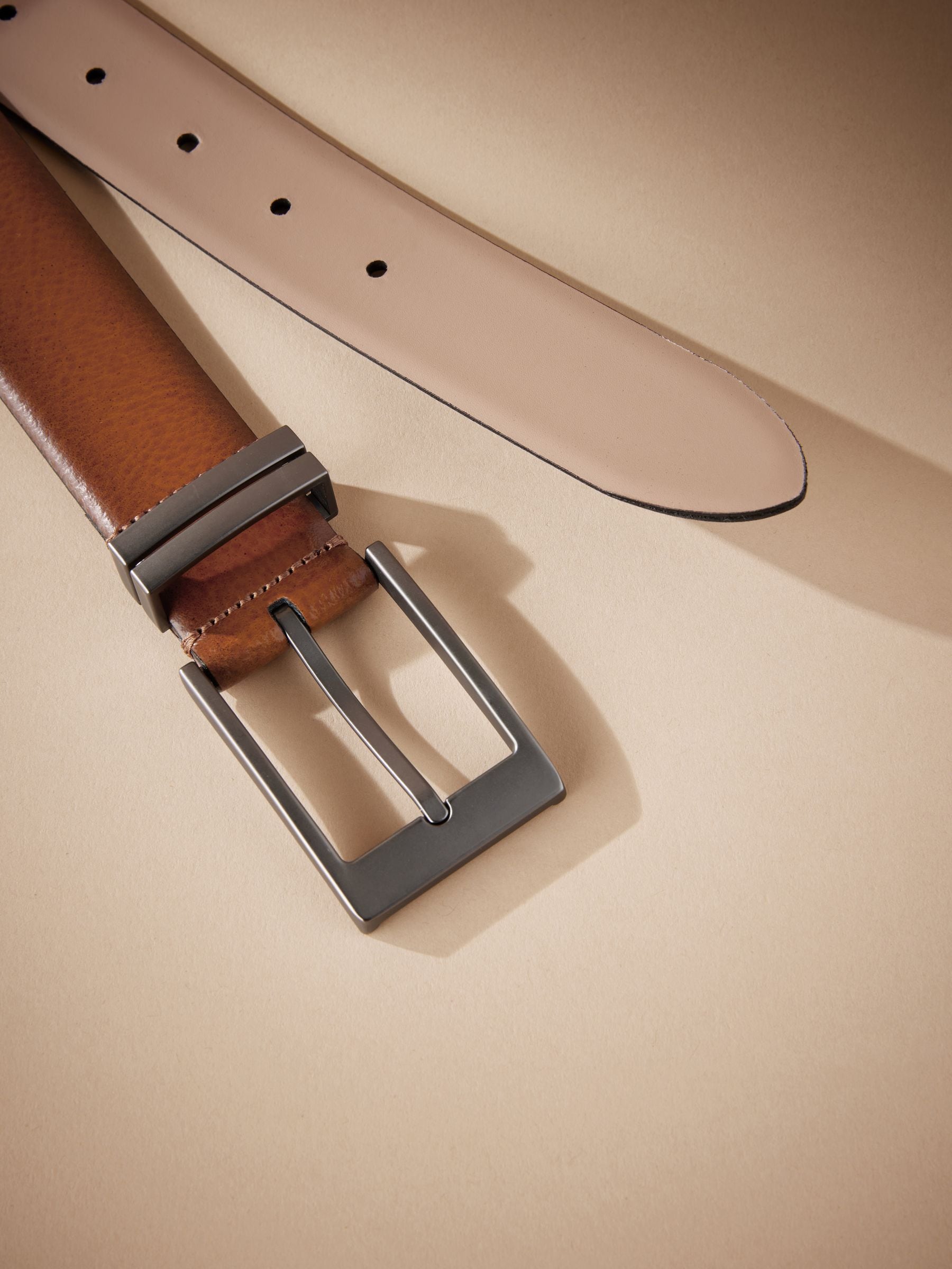 Lichtbruin - Signature Metal Keeper Belt