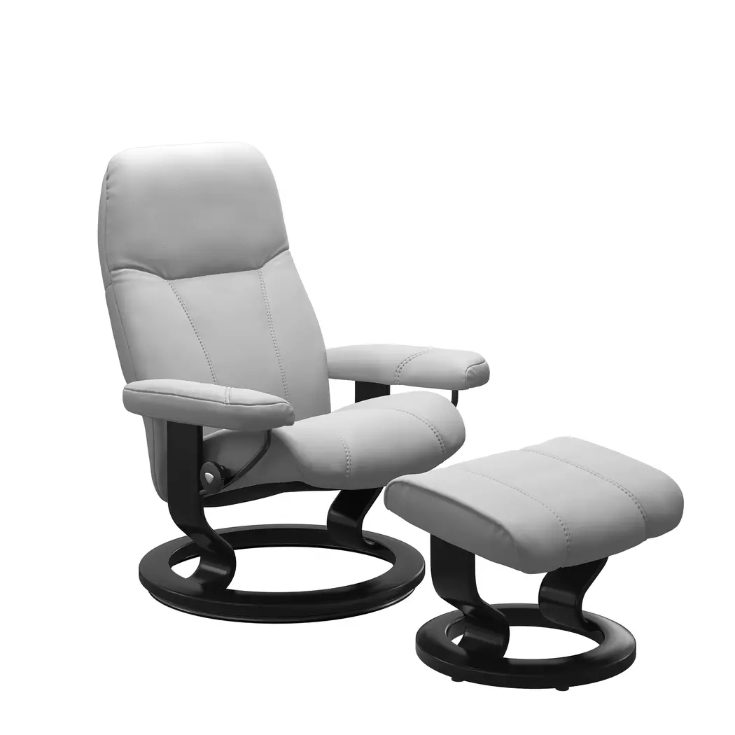 Sessel mit Hocker M Consul Classic *Aktion*
