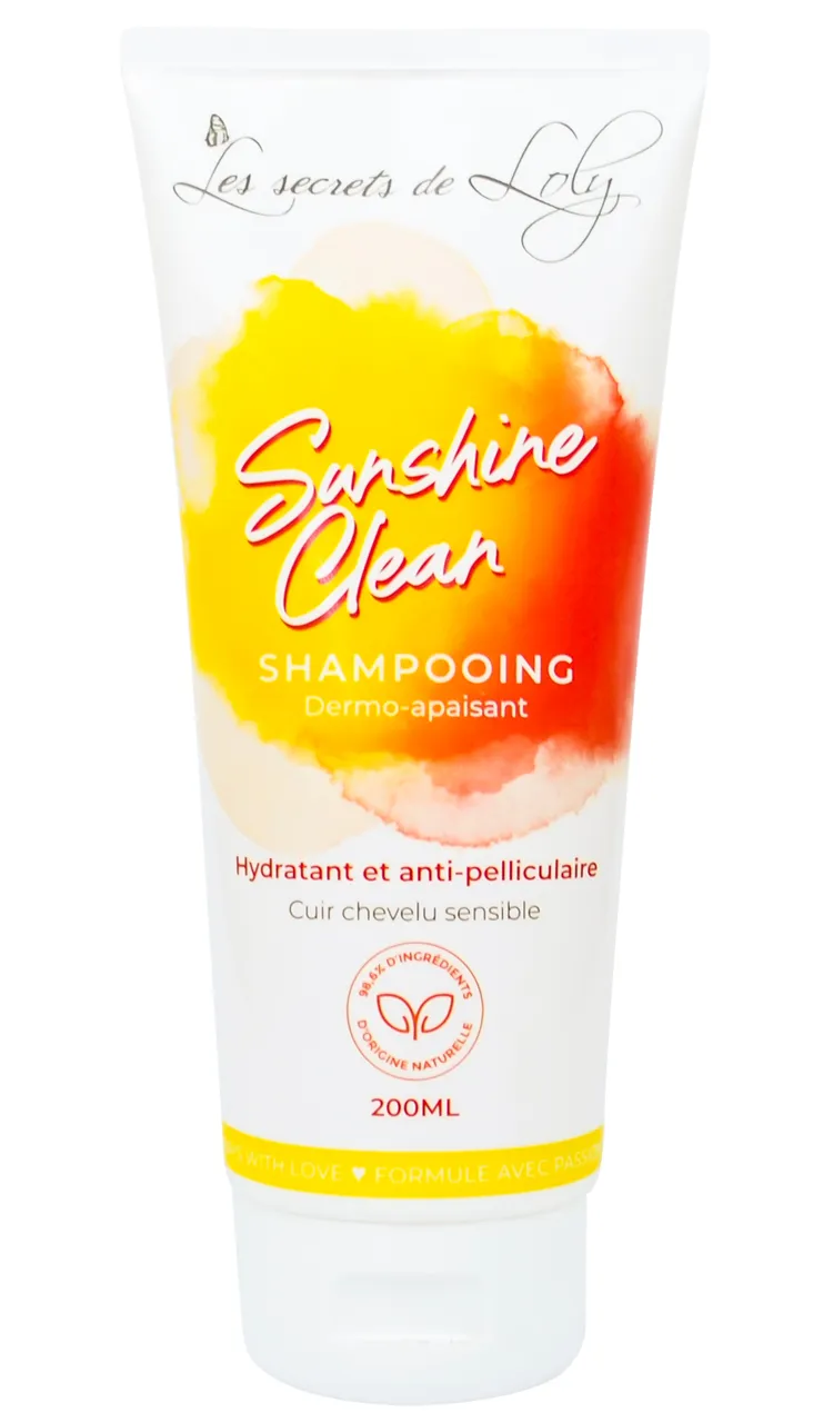 Les Secrets de Loly Shampoing cuir chevelu sensible Sunshine Clean-200 ml